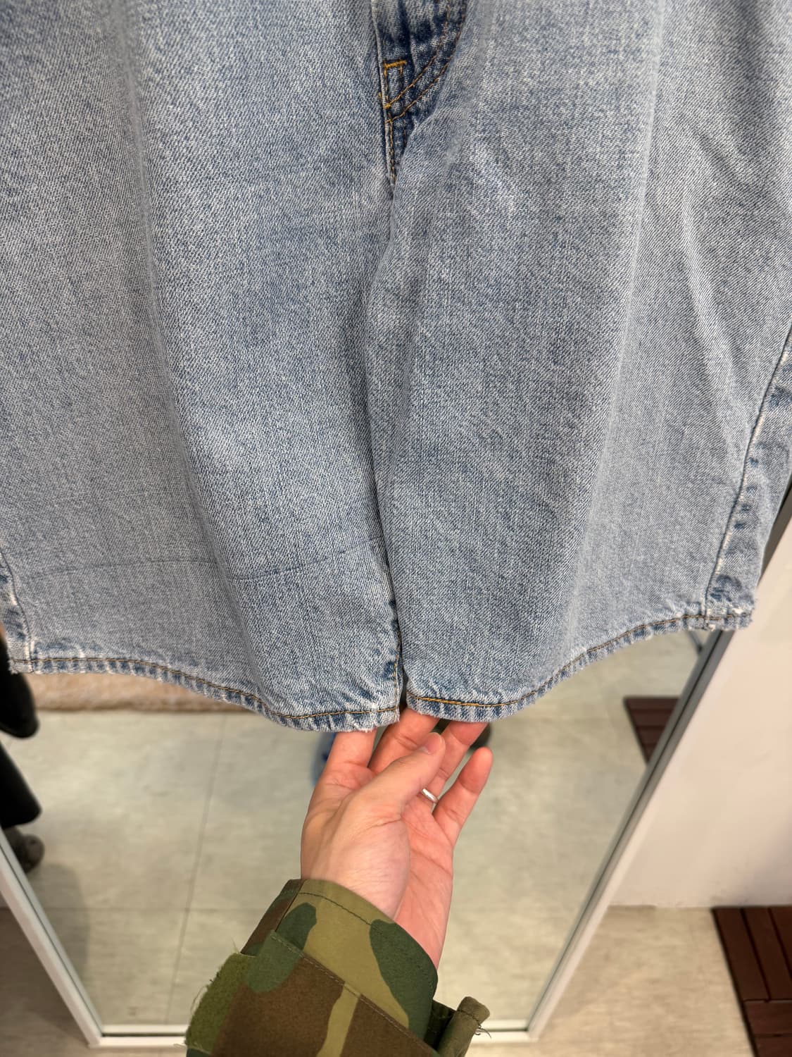 Levis 리바이스 505 데님 쇼츠 (39inch) 상품이미지4