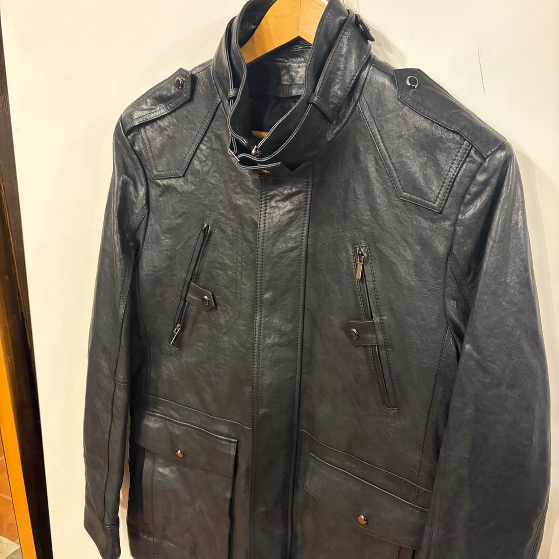 로보 이태리 램스킨 레더자켓 상품이미지2