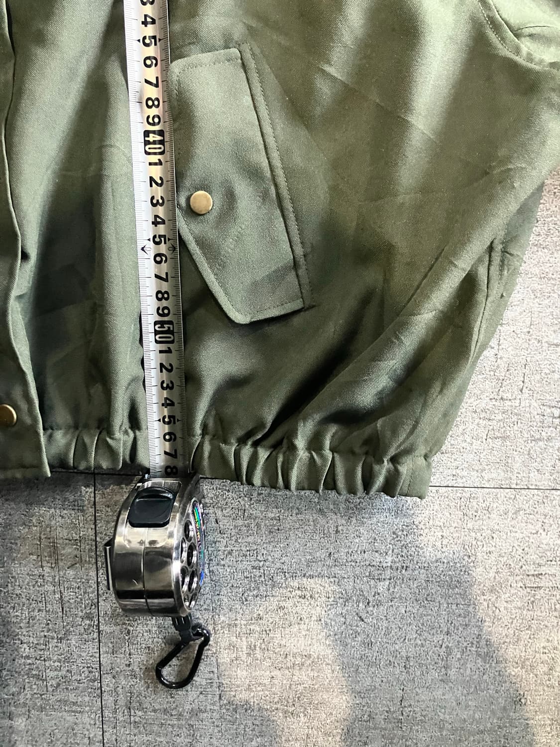 일본빈티지 Gorge 하구미모리걸 아메카지 아방핏 크롭후드봄버자켓 상품이미지3