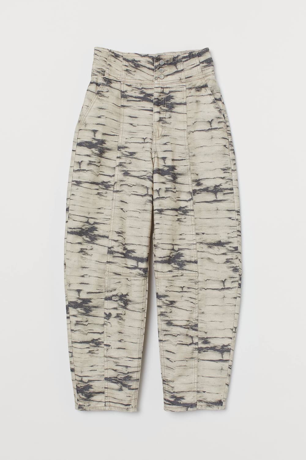 H&M 에이치앤엠 테이퍼드 하이웨스트 진 36(S) 상품이미지4