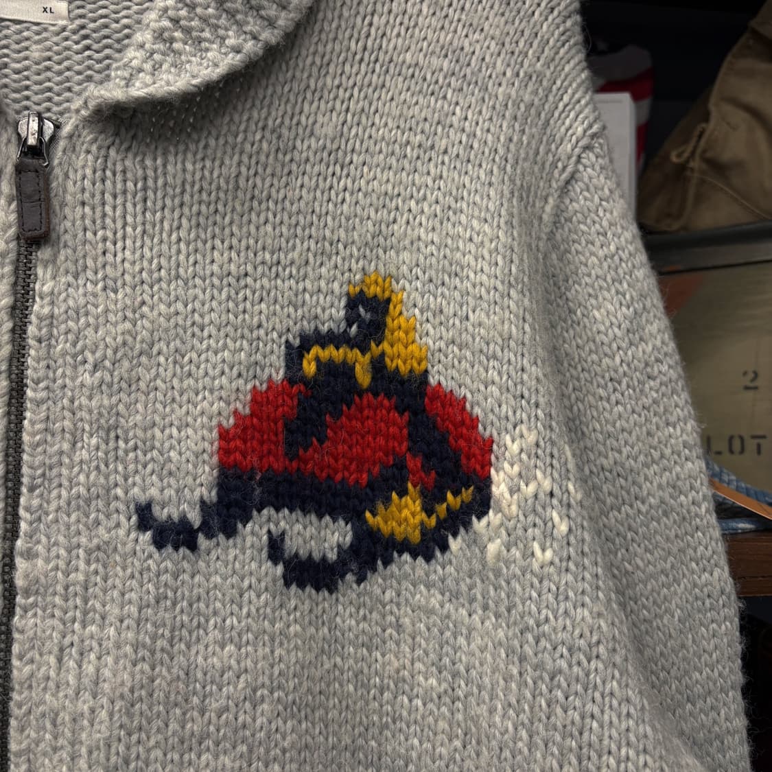 GAP X 마이클 바스티안 청키 알파카울 니트가디건 스노우모빌 N521 상품이미지5