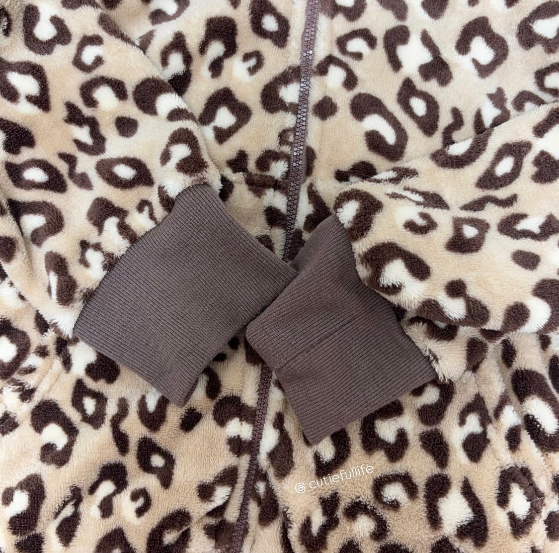 오네갸루 네코미미 후리스 룸웨어 상품이미지6