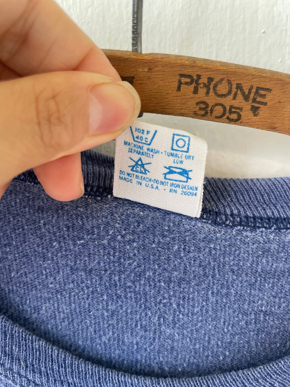 1980's Vintage Champion Football Tee 상품이미지3