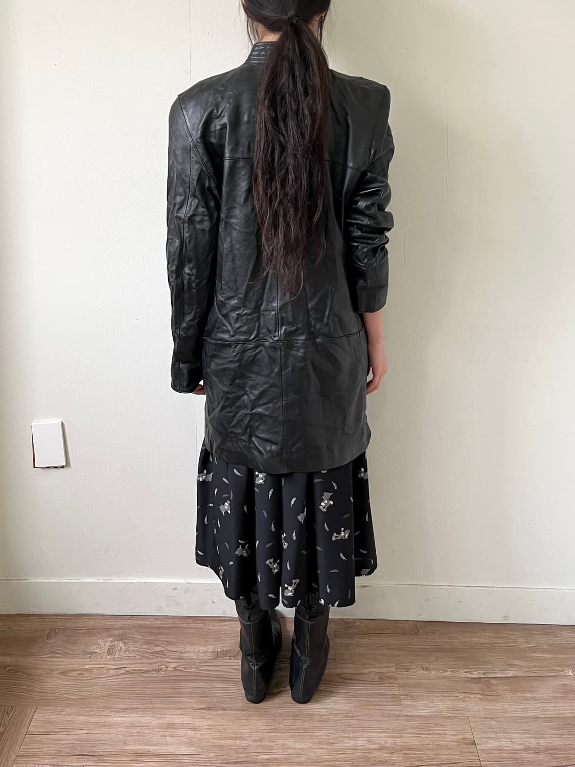 astoria 차이나 넥 레더 자켓 상품이미지9