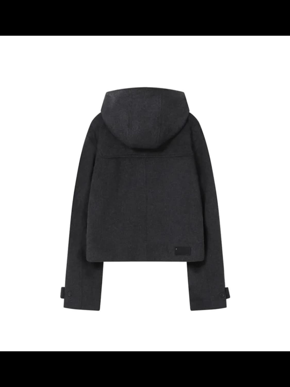 미세키 서울 코트 Duffle hoodie short coat CHARC 상품이미지3