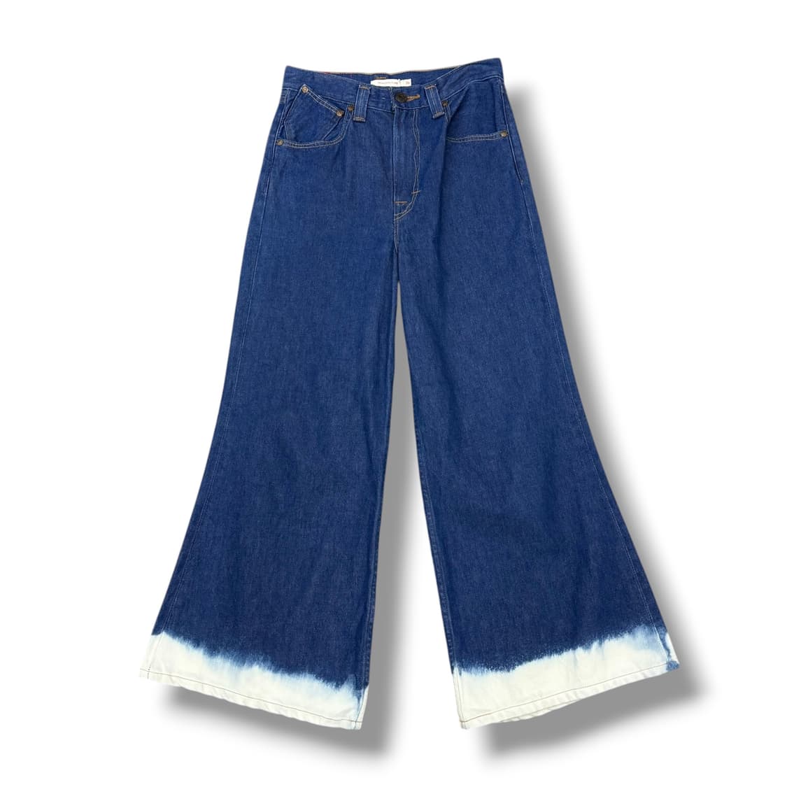 리바이스 레드탭 데님 그라데이션 와이드 부츠컷 플레어진 상품이미지2