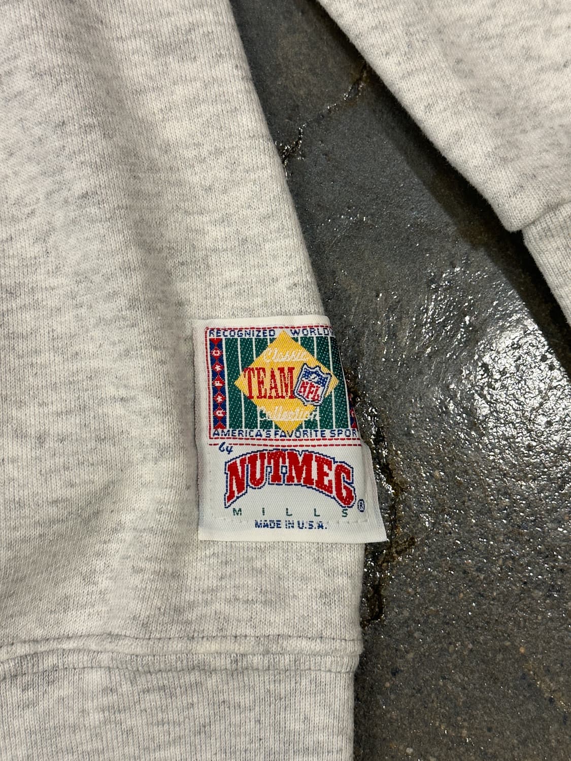 90s Made in USA Nutmeg NFL 스웻셔츠 L 상품이미지3