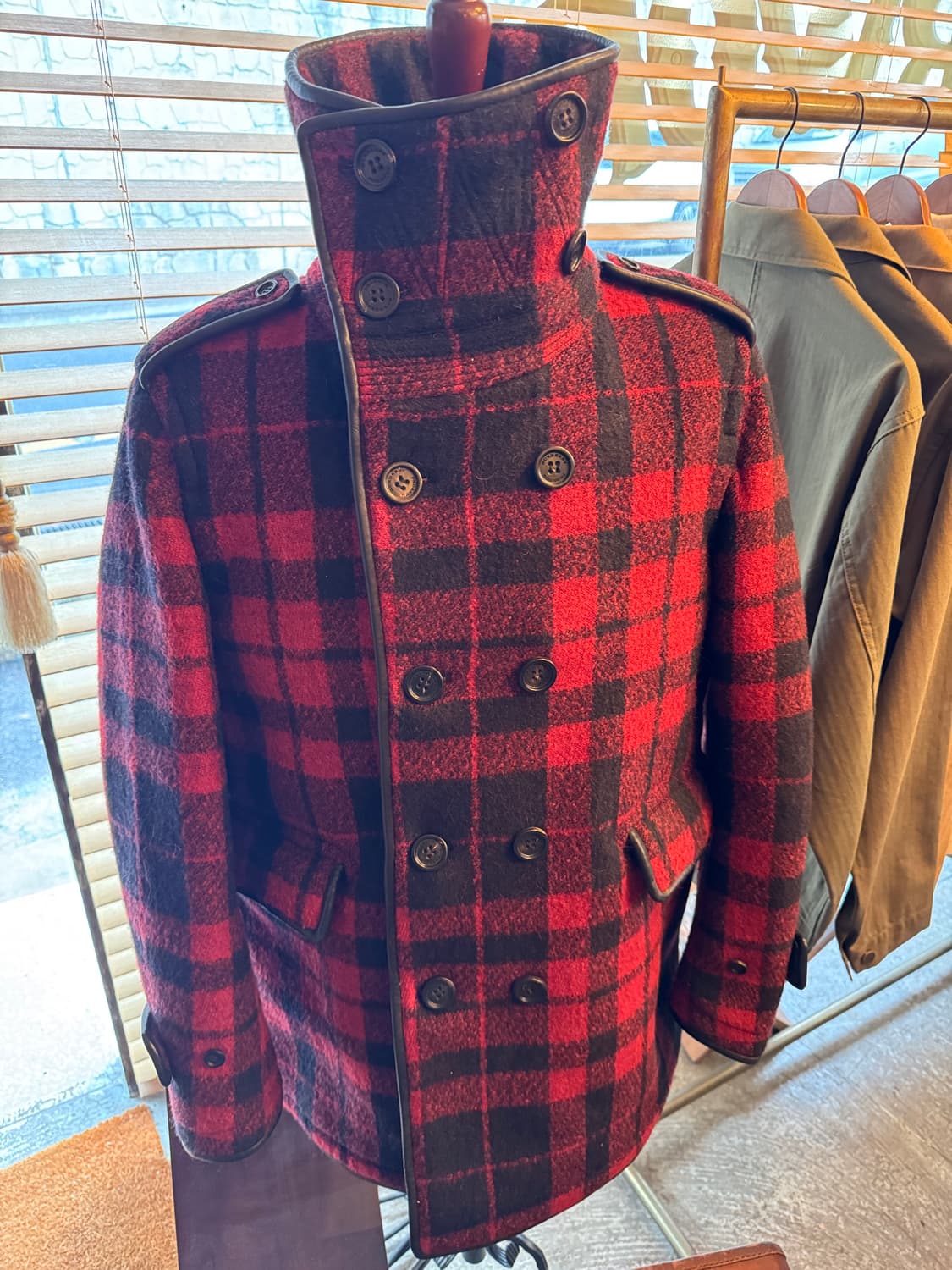 2011fw burberry prorsum(버버리 프로섬 타탄 코트) 지 상품이미지4