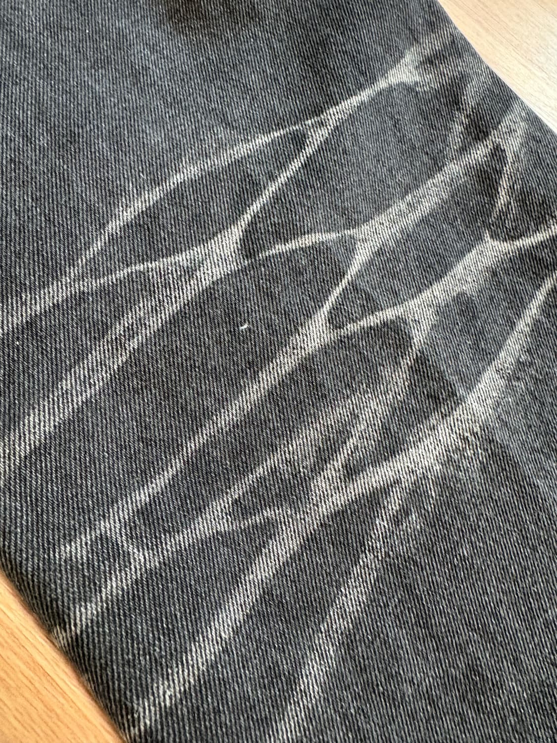 LECYTO 레시토 부츠컷 디스트로이드 워싱 데님 상품이미지5