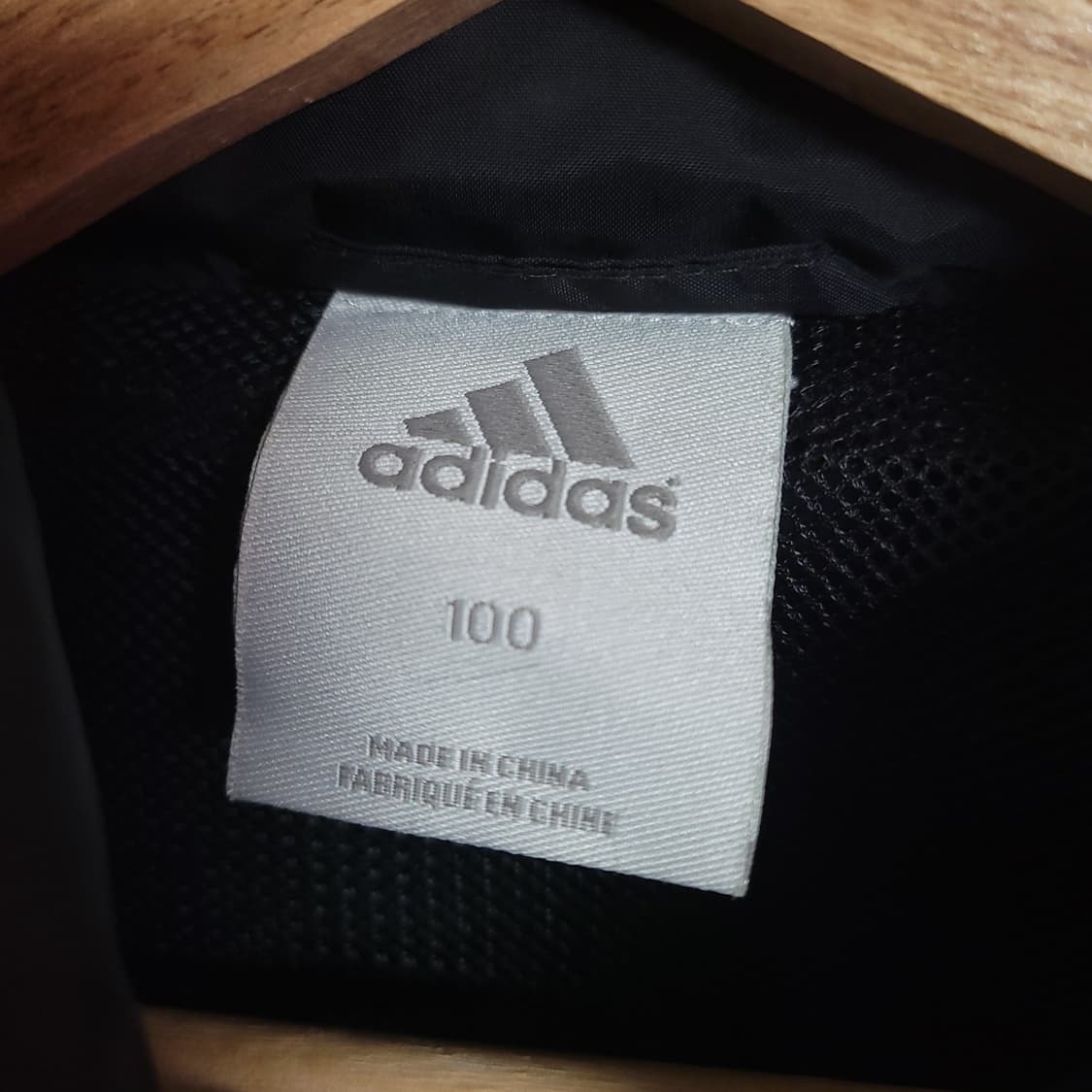 (100) ADIDAS 아디다스 AC밀란 바람막이 자켓 블랙 상품이미지2