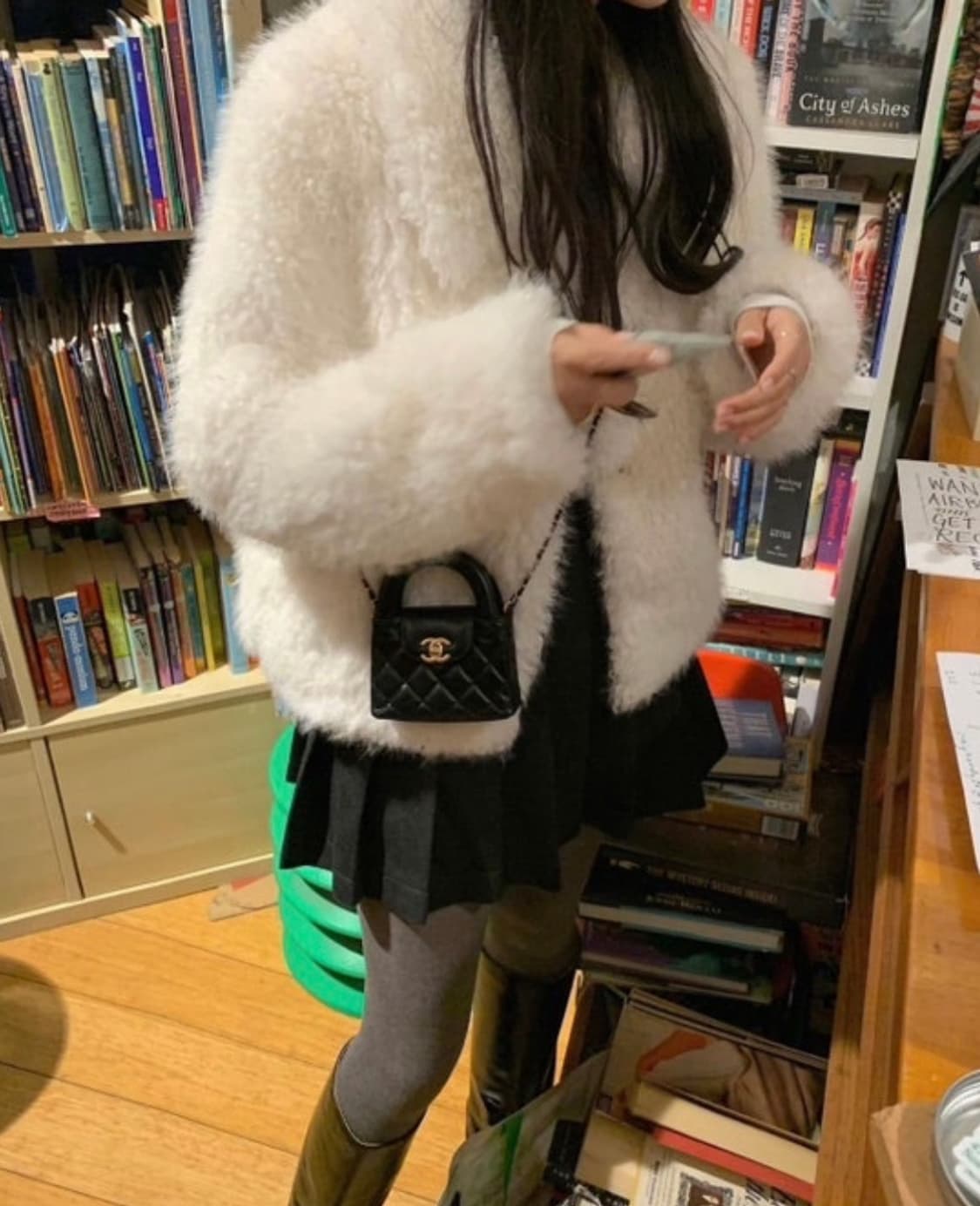 리즈 노엘 시어링 퍼자켓 상품이미지5