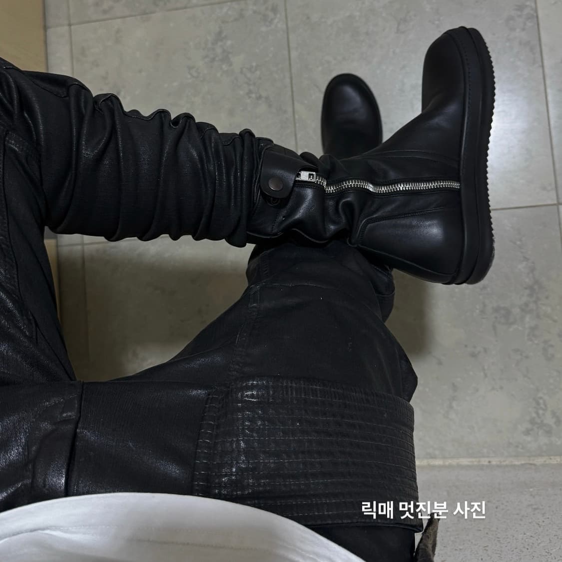 릭오웬스 16SS 바스켓 크리퍼 부츠 LPO 상품이미지9