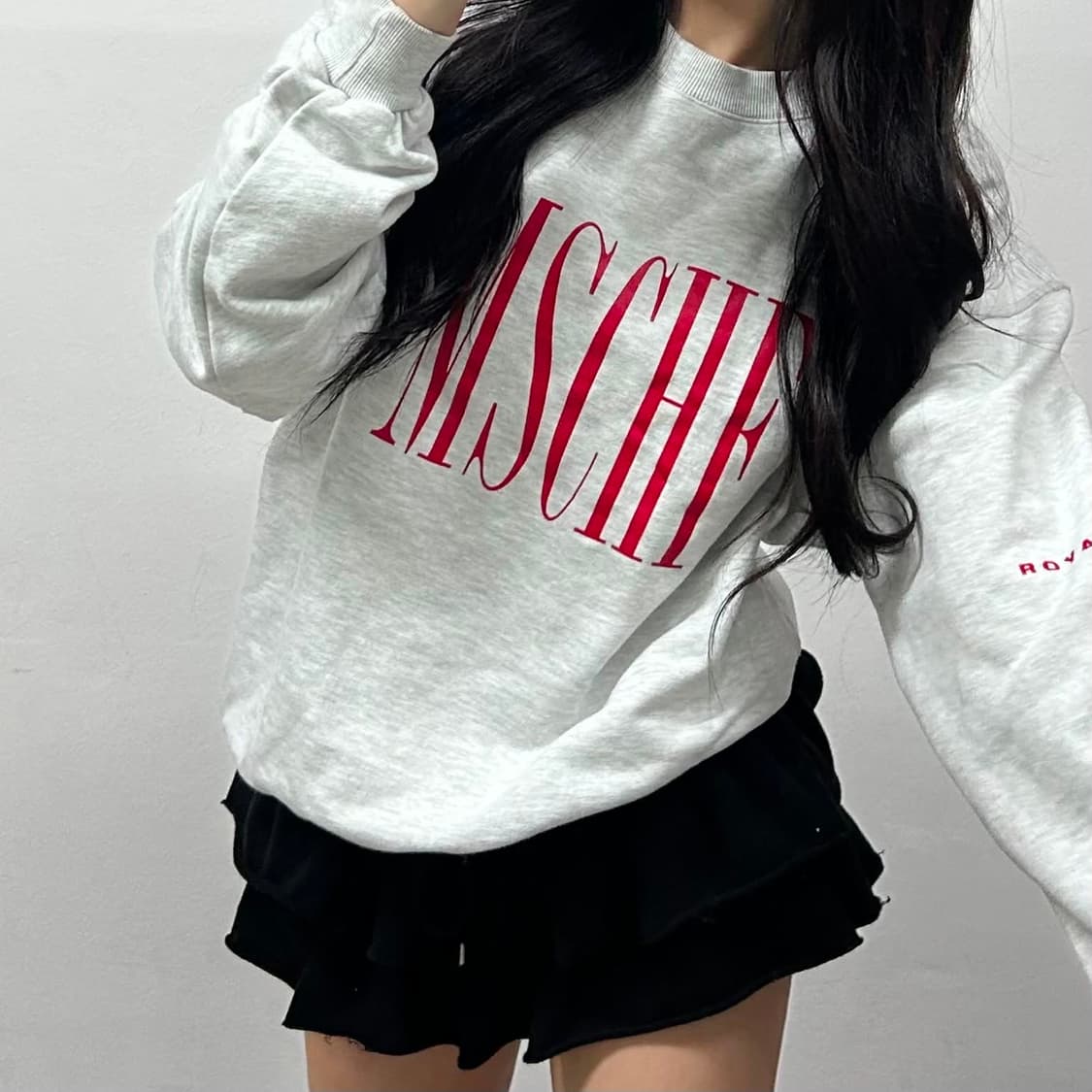 MSCHF 미스치프 그레이 스웻 셔츠 맨투맨(OS) 상품이미지2