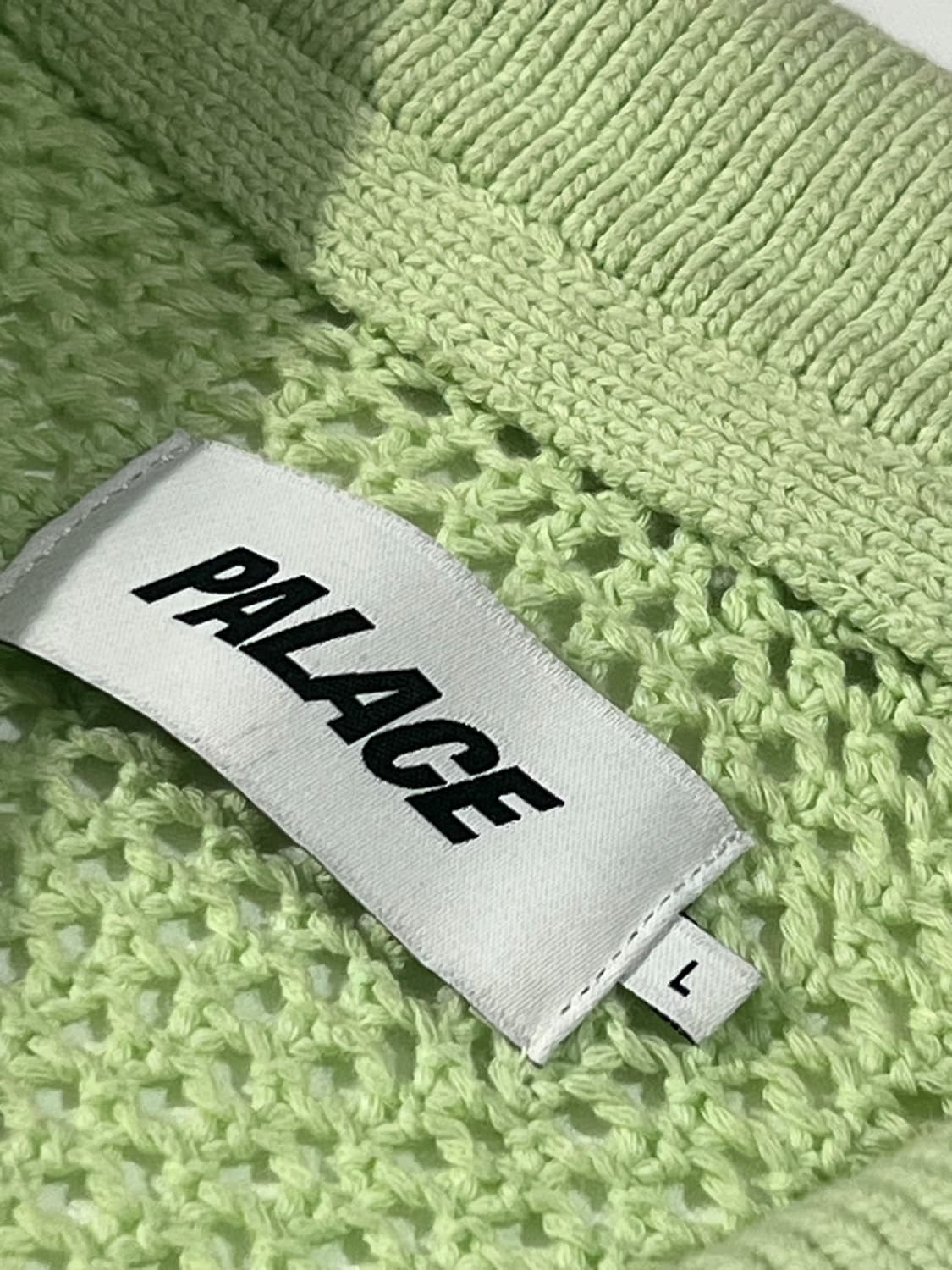 Palace Rib Knit Green 24ss 상품이미지6