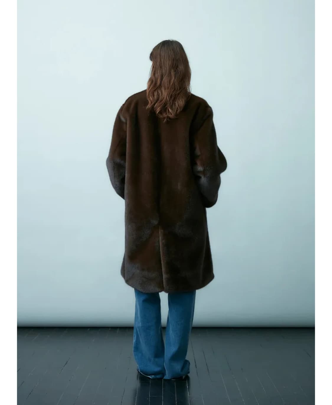 Wmm 브라운 퍼코트 m 상품이미지3