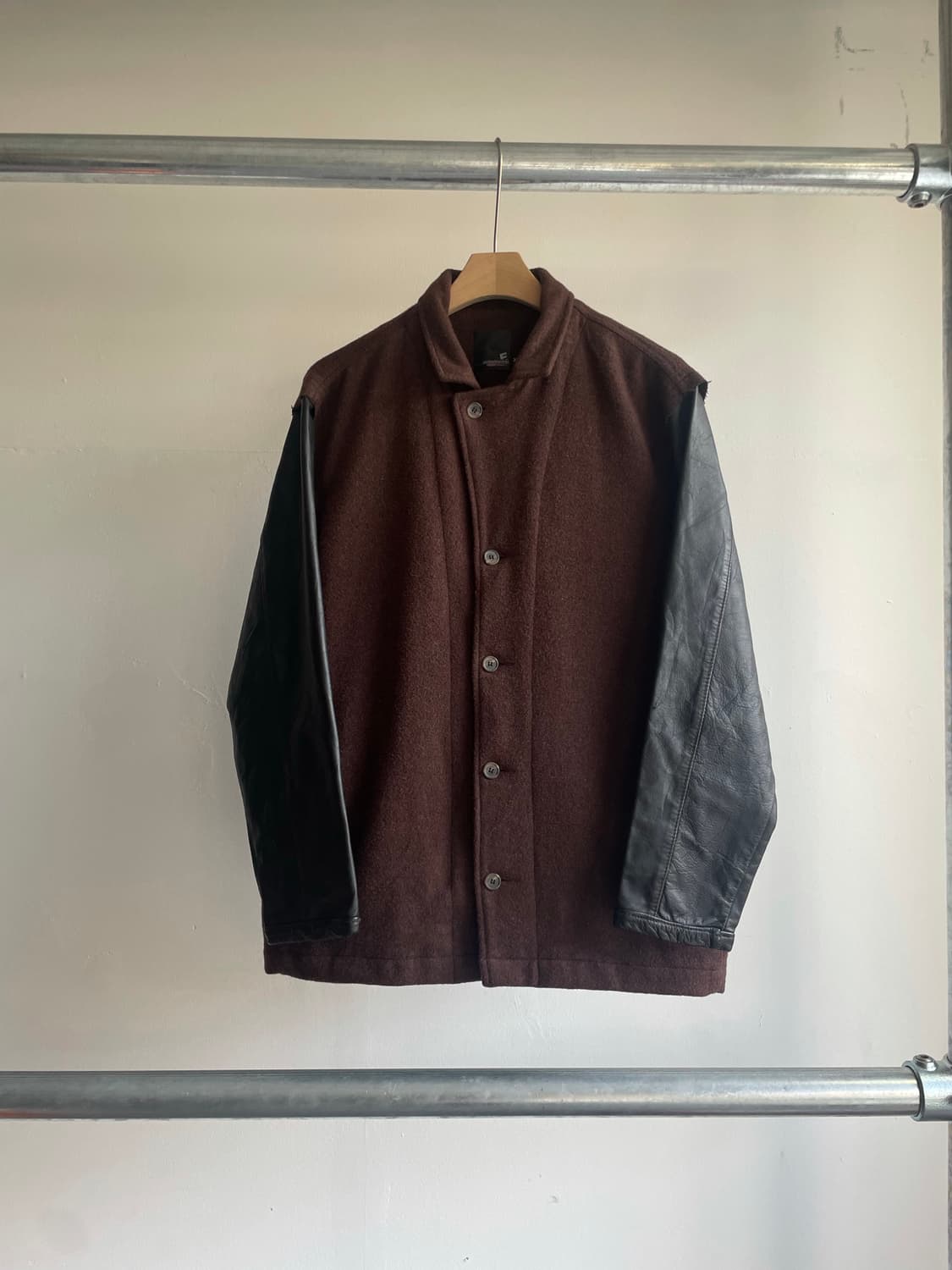 Brown leather jacket 상품이미지2