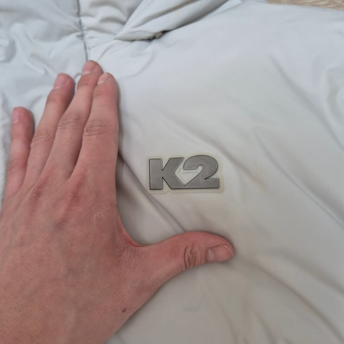 K2 케이투 구스다운 후드 롱패딩 점퍼 S(90) 상품이미지5