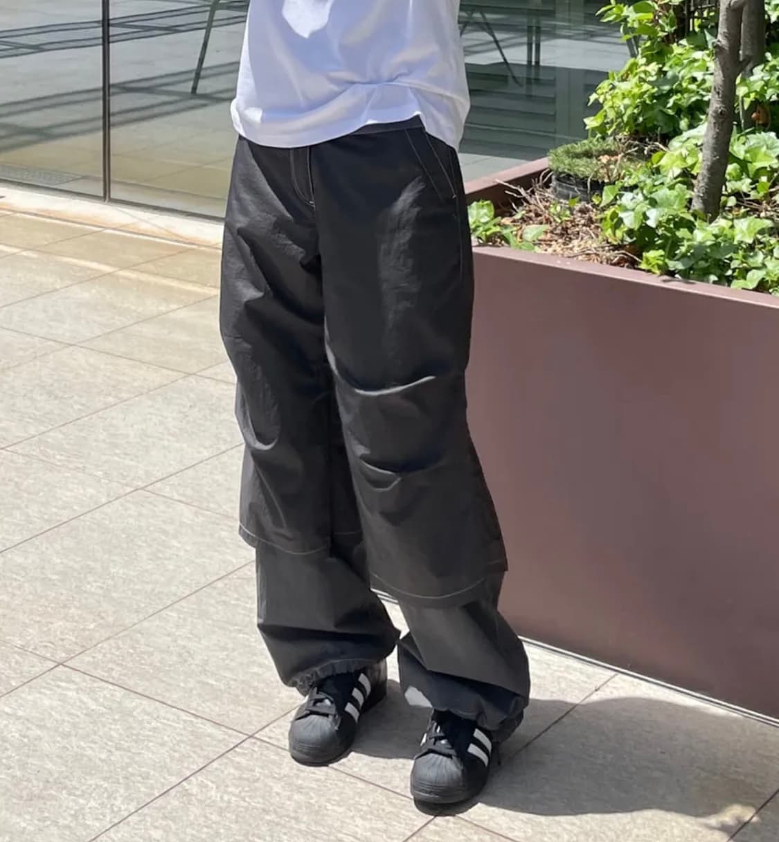 인사일런스우먼 더블 레이어드 팬츠 상품이미지2