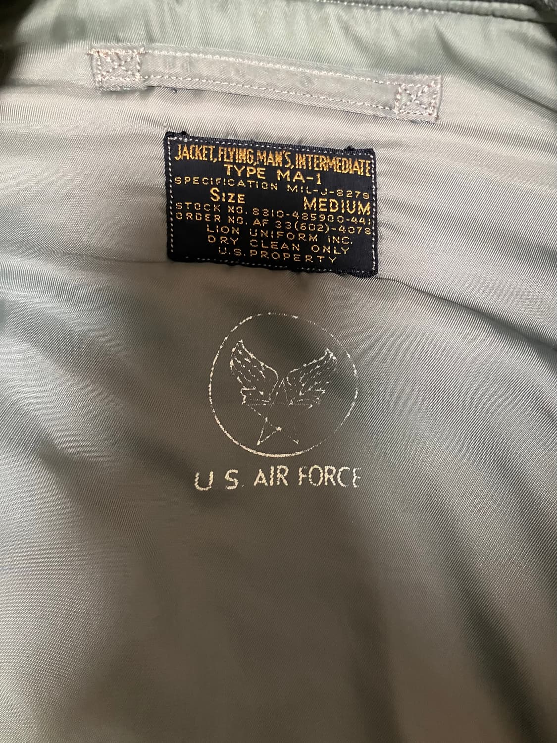 버즈릭슨 ma-1 lion uniform  상품이미지4