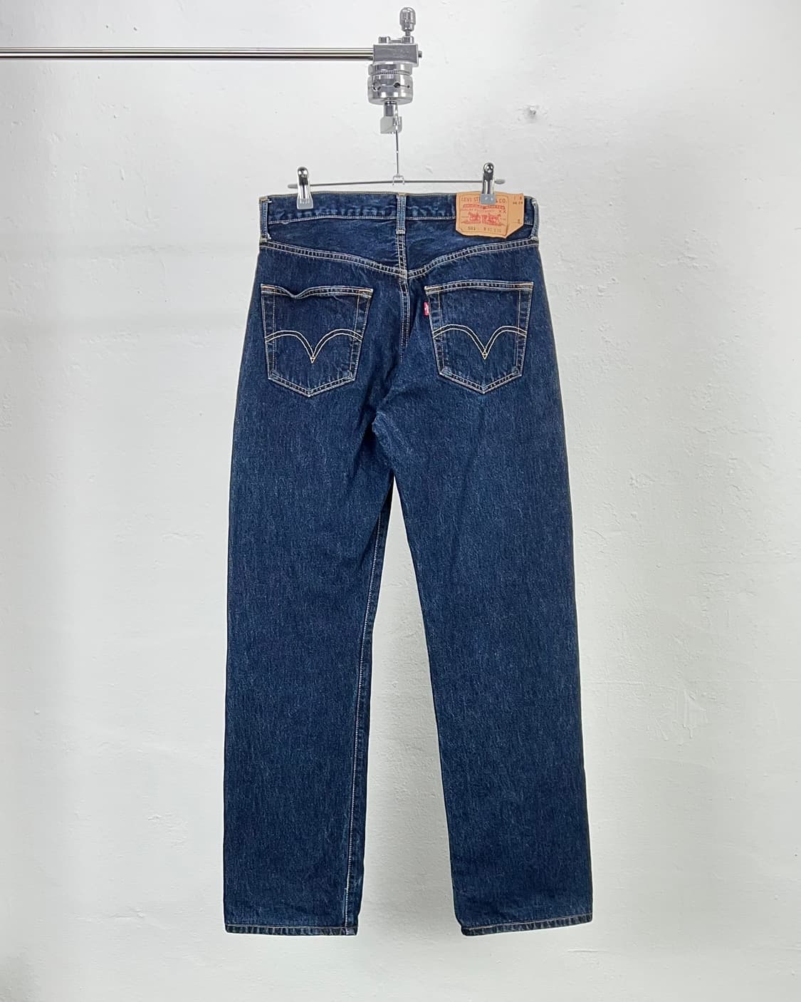 리바이스 버튼 플라이 501 중청 스트레이트 데님 팬츠 상품이미지6
