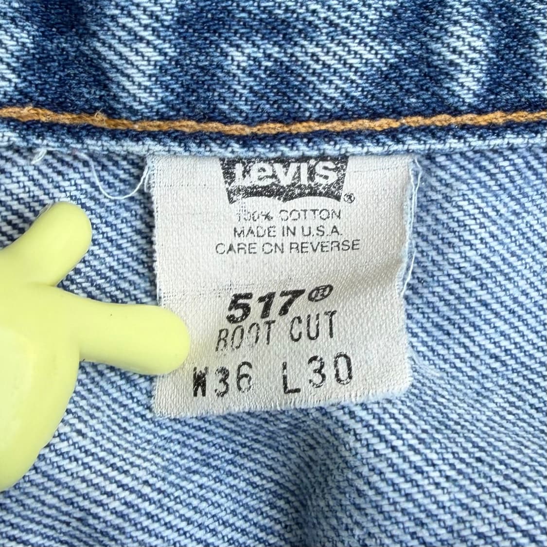 00s Vintage Levis 517 W36 L30 Bootcut 상품이미지10