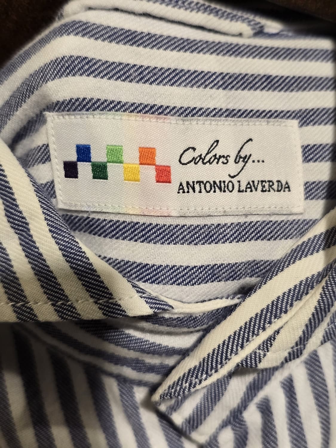 AntonioLaverde Striped Long Sleeve Shirt 상품이미지4