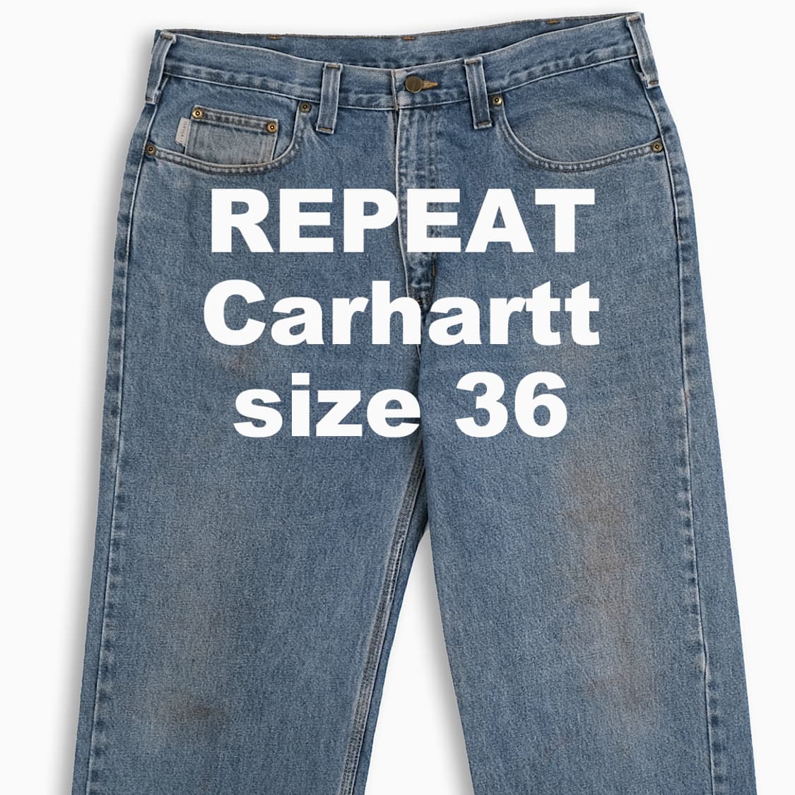 빈티지 칼하트 B460 중청 36 인치 배기핏 CH4603602 상품이미지1