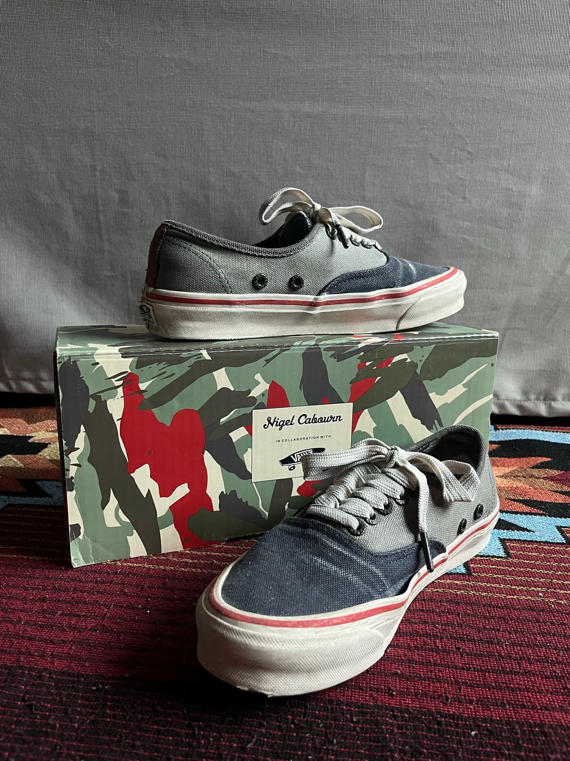 나이젤카본 반스볼트 크레이지 네이비 믹스 NIGEL CABOURN VAN 상품이미지1