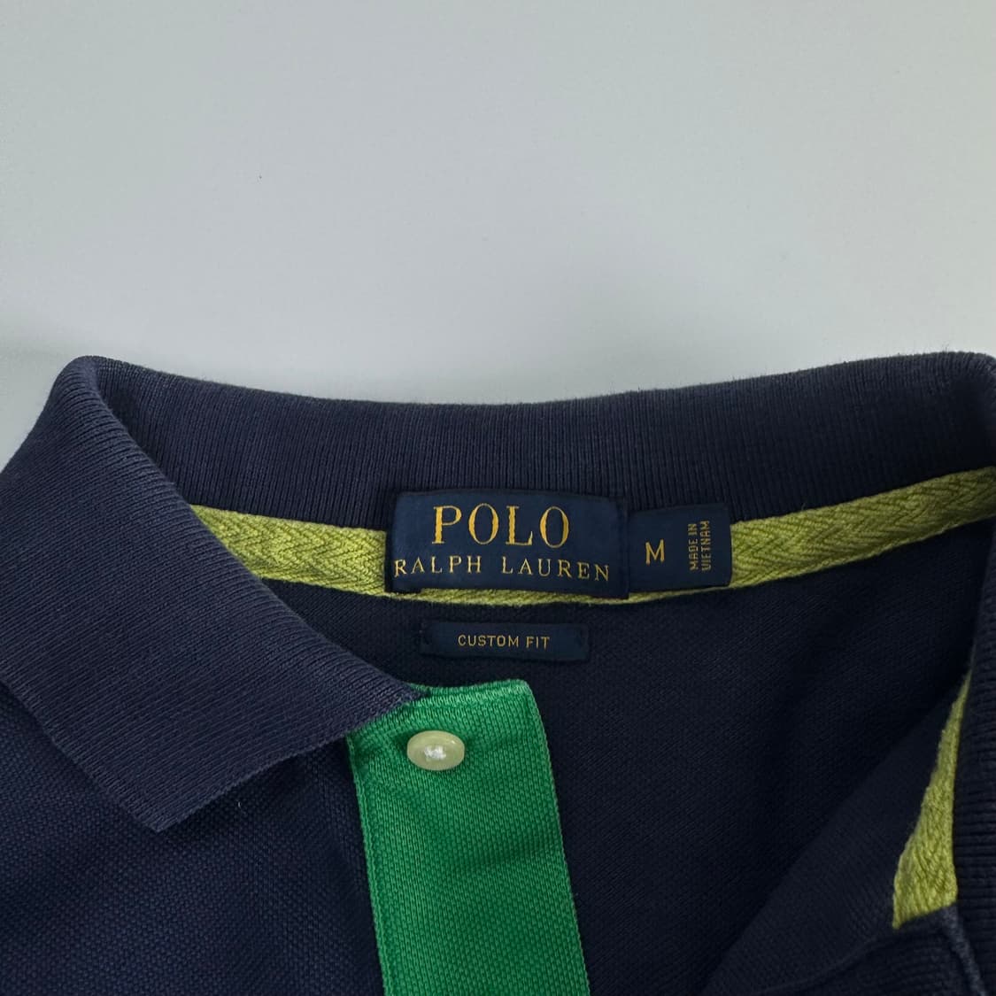 Polo 폴로 오렌지 빅포니 네이비 반팔 카라티 상품이미지5