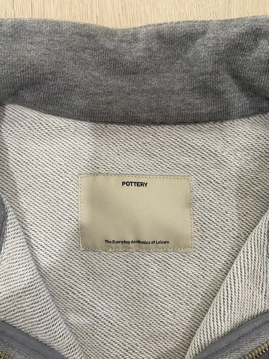 POTTERY 하프집업 스웻 (2) 상품이미지4