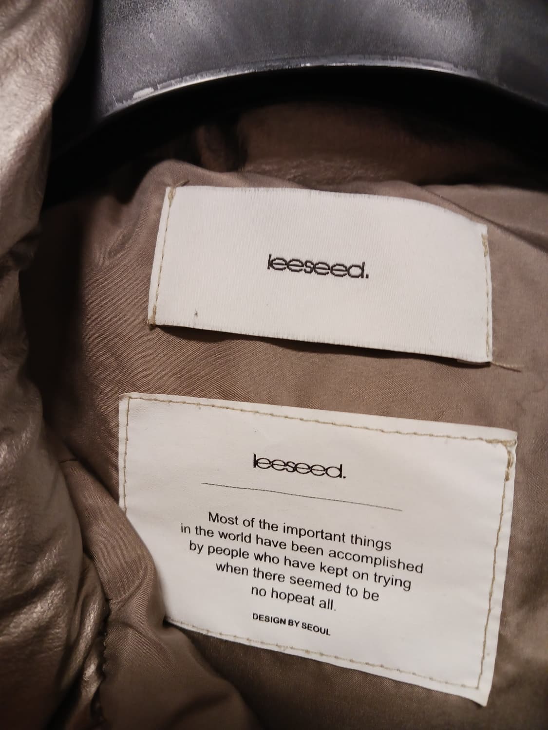 leeseed 글로시패딩 상품이미지2