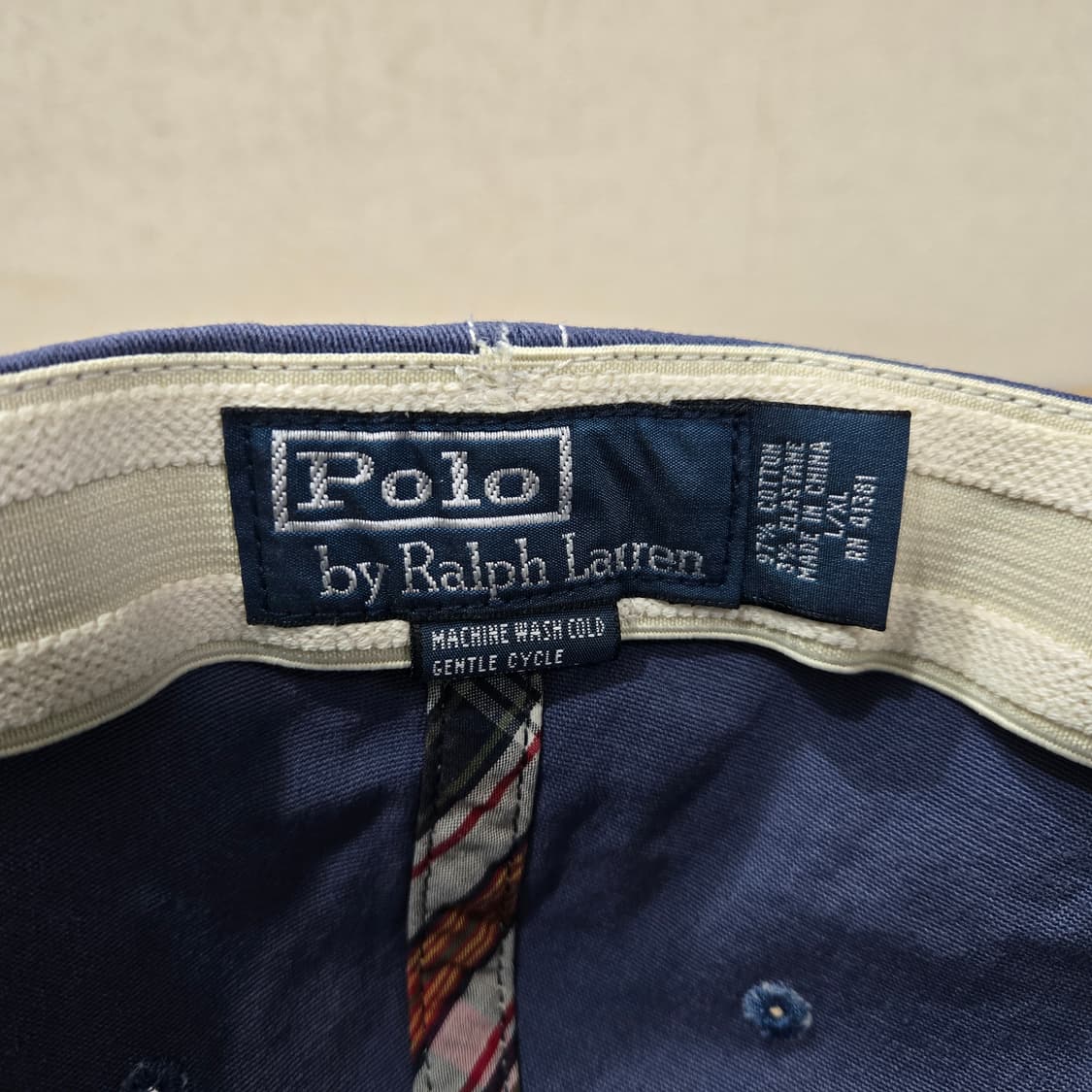 L/XL 폴로랄프로렌 90s 핸드 크레프트 카누 자수 볼캡  상품이미지8