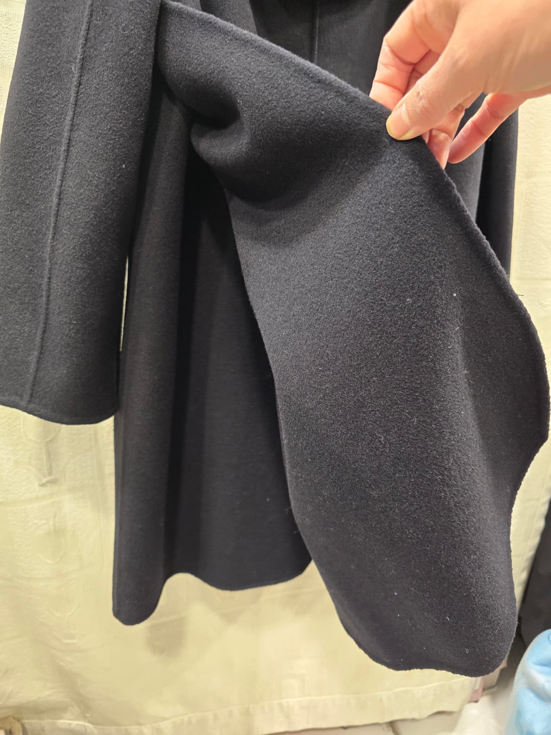 지고트 JIGOTT 모+캐시미어 핸드메이드 후드 모직 코트 프리사이즈 상품이미지6