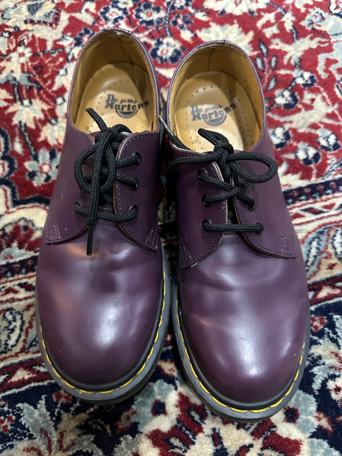 닥터마틴 3홀 퍼플 240 더비슈즈 상품이미지2