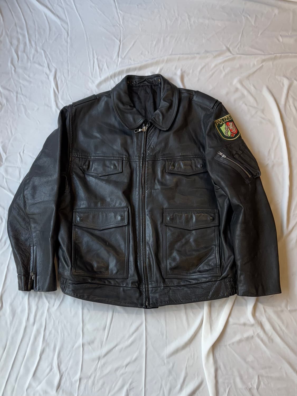 2003s Polizei 폴리자이 레더자켓 상품이미지2