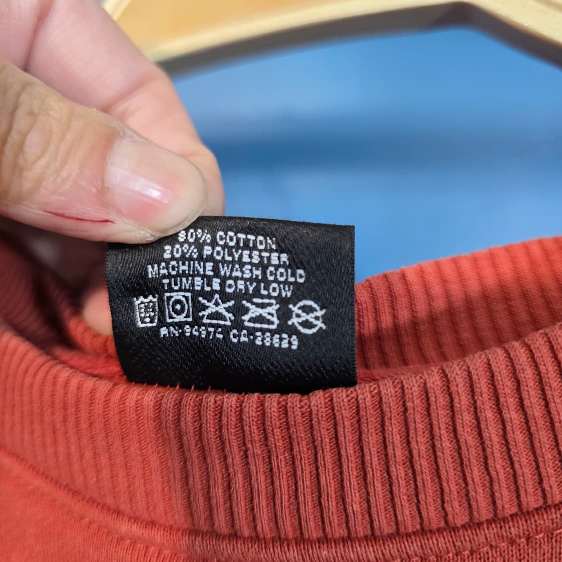 정품) 스투시 맨투맨 8볼 크루 감색 맨투맨 M 상품이미지6