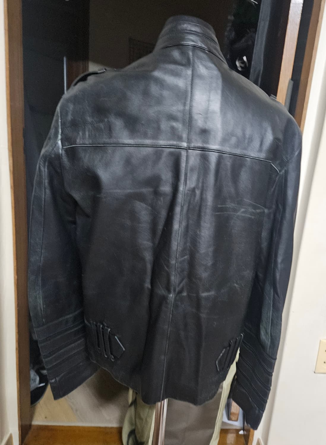 제너럴 아이디어 가죽자켓 90~95 상품이미지3