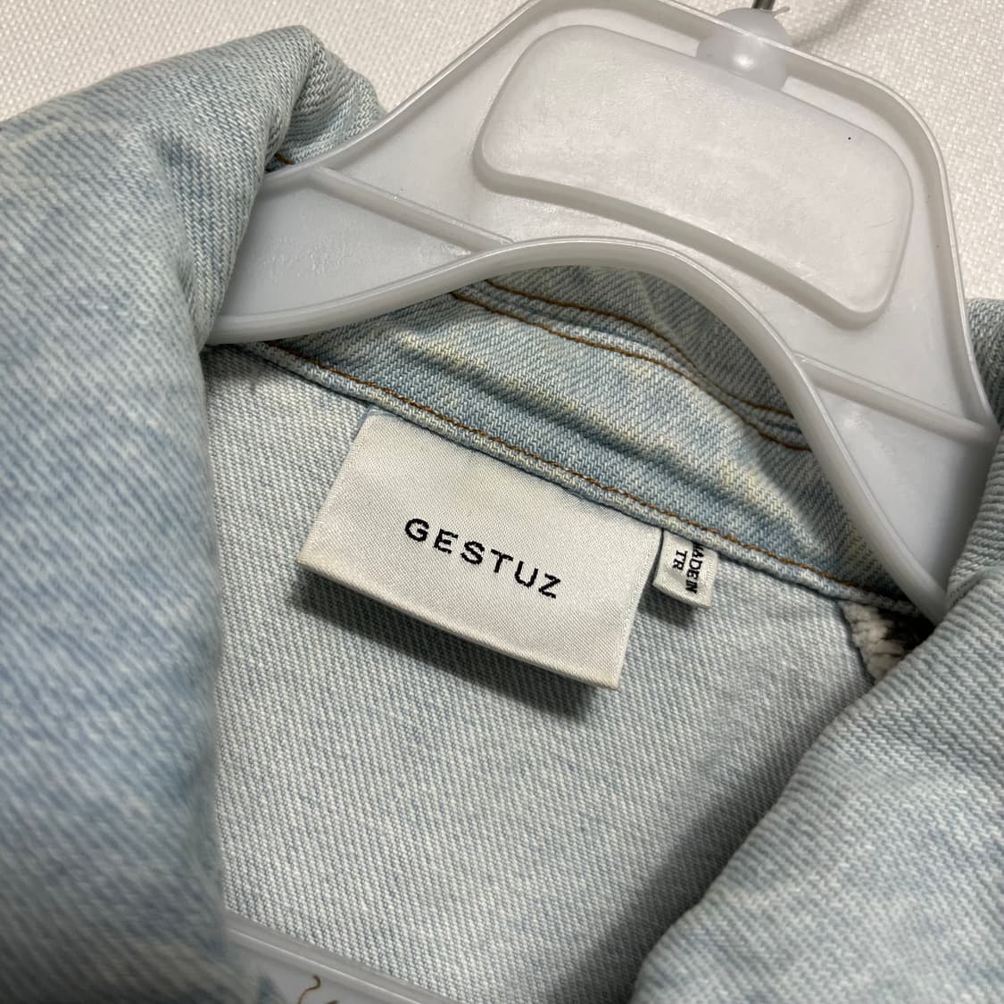 게스투즈 GESTUZ 한섬 데님 청자켓 36 상품이미지2