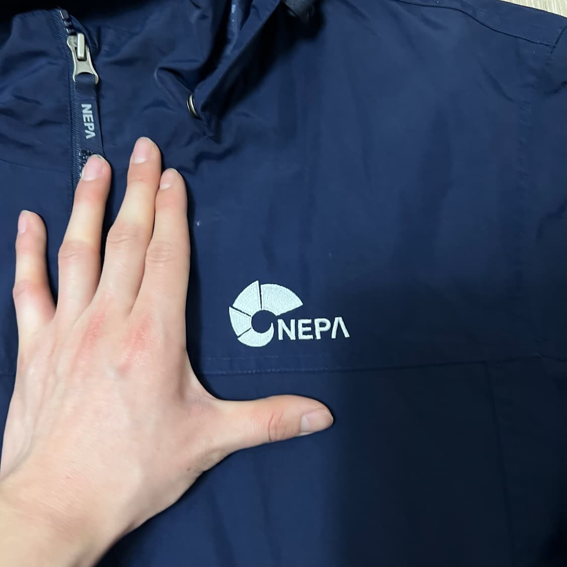 네파 남성 에볼루션 후드 바람막이 자켓 L/100  상품이미지4