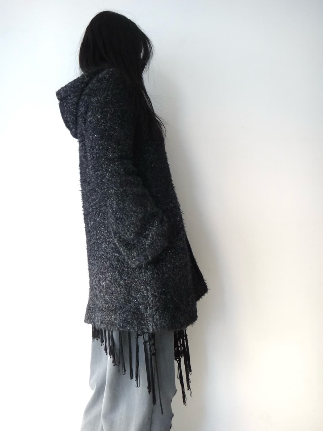 COMME CA DU MODE hoody rough cardigan 상품이미지8