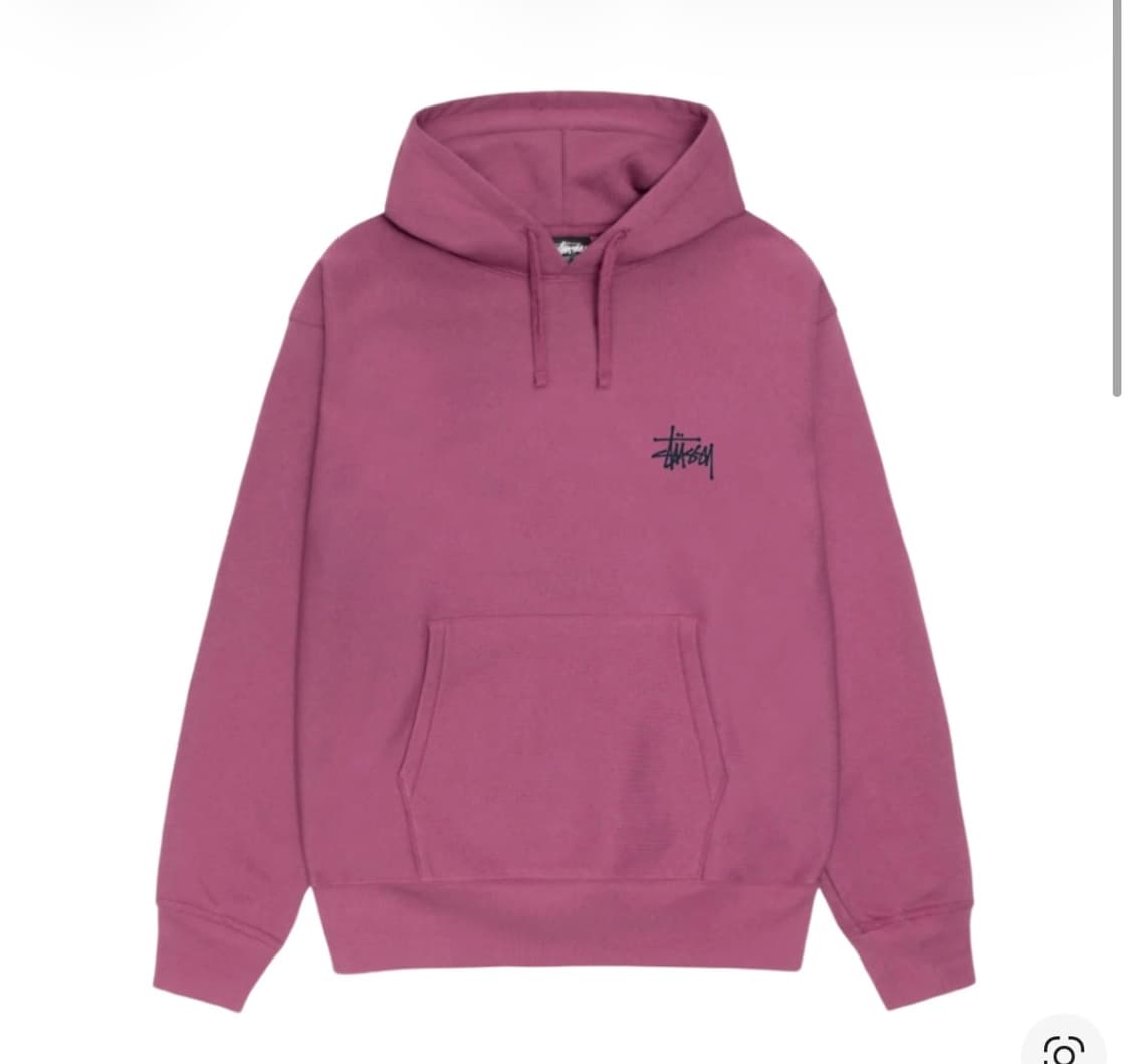 스투시 캘리포니아 그로운 후드티 베리 상품이미지2