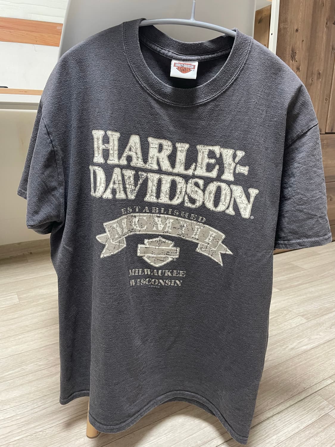 할리데이비슨 빈티지 티셔츠 상품이미지1
