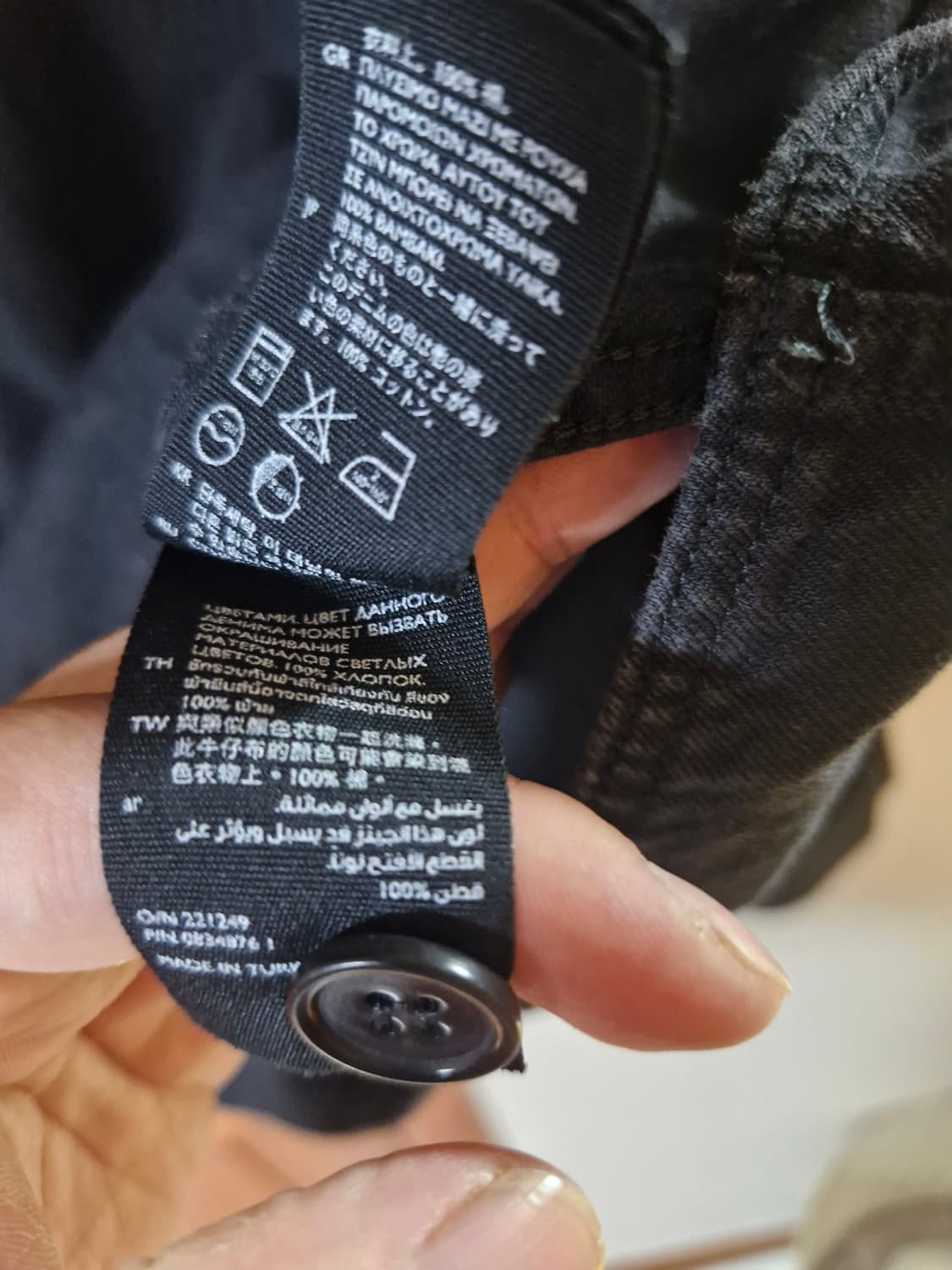 COS 코스 블랙 하프집업 셔츠자켓 M 상품이미지7