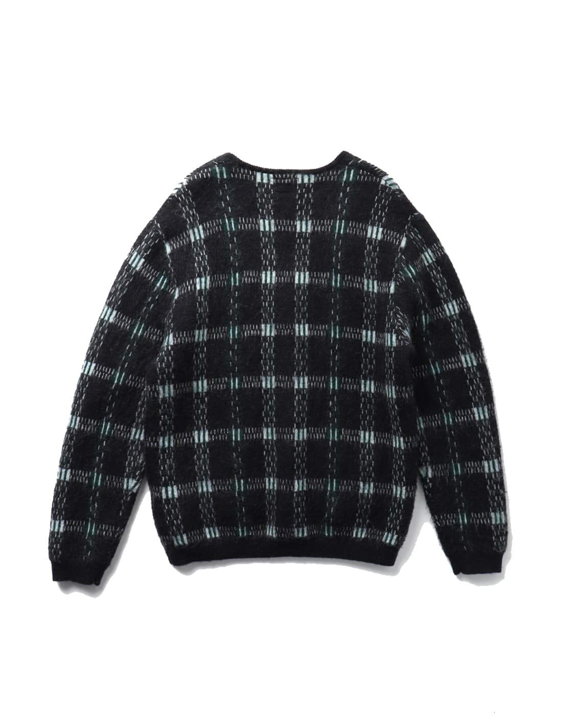 BEAMS PLUS Mohair Check Cardigan 상품이미지7