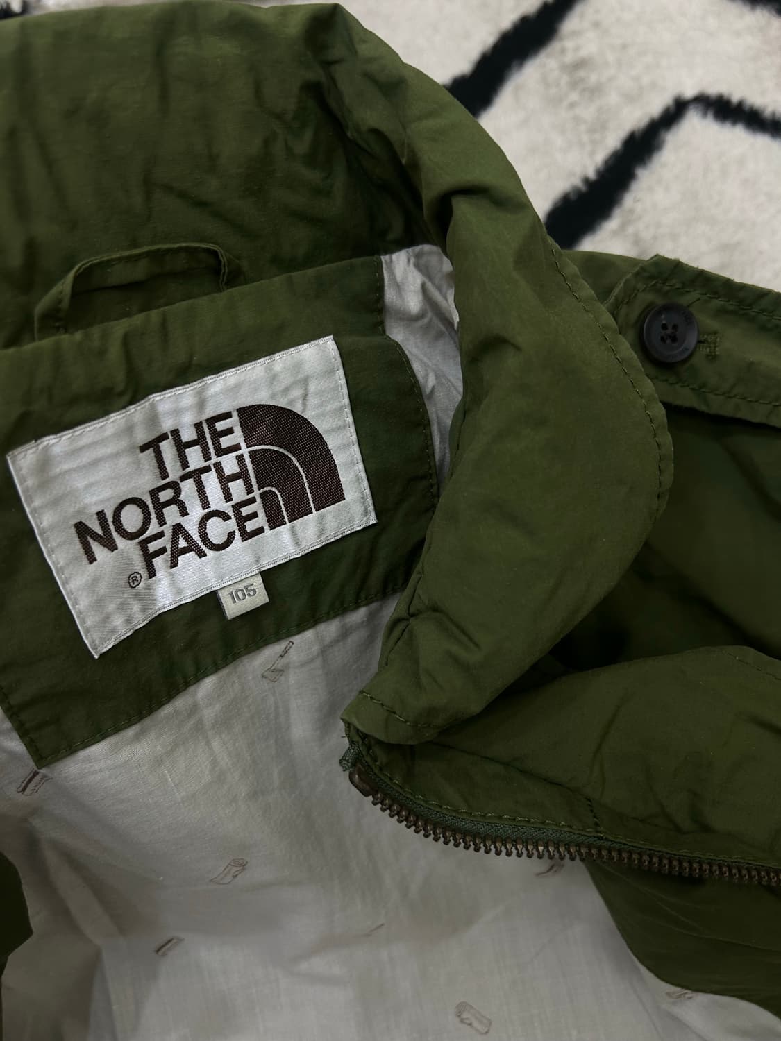 [XL]노스페이스 밀리터리 사파리 바람막이/카키 상품이미지6