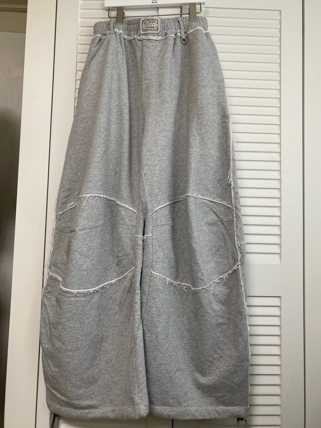 배드블러드 로 엣지 컨벡스 조거 그레이 M 상품이미지2