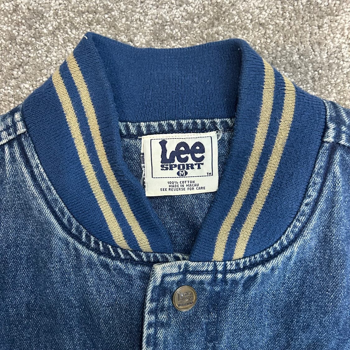 Lee 데님 바시티 자켓  상품이미지3