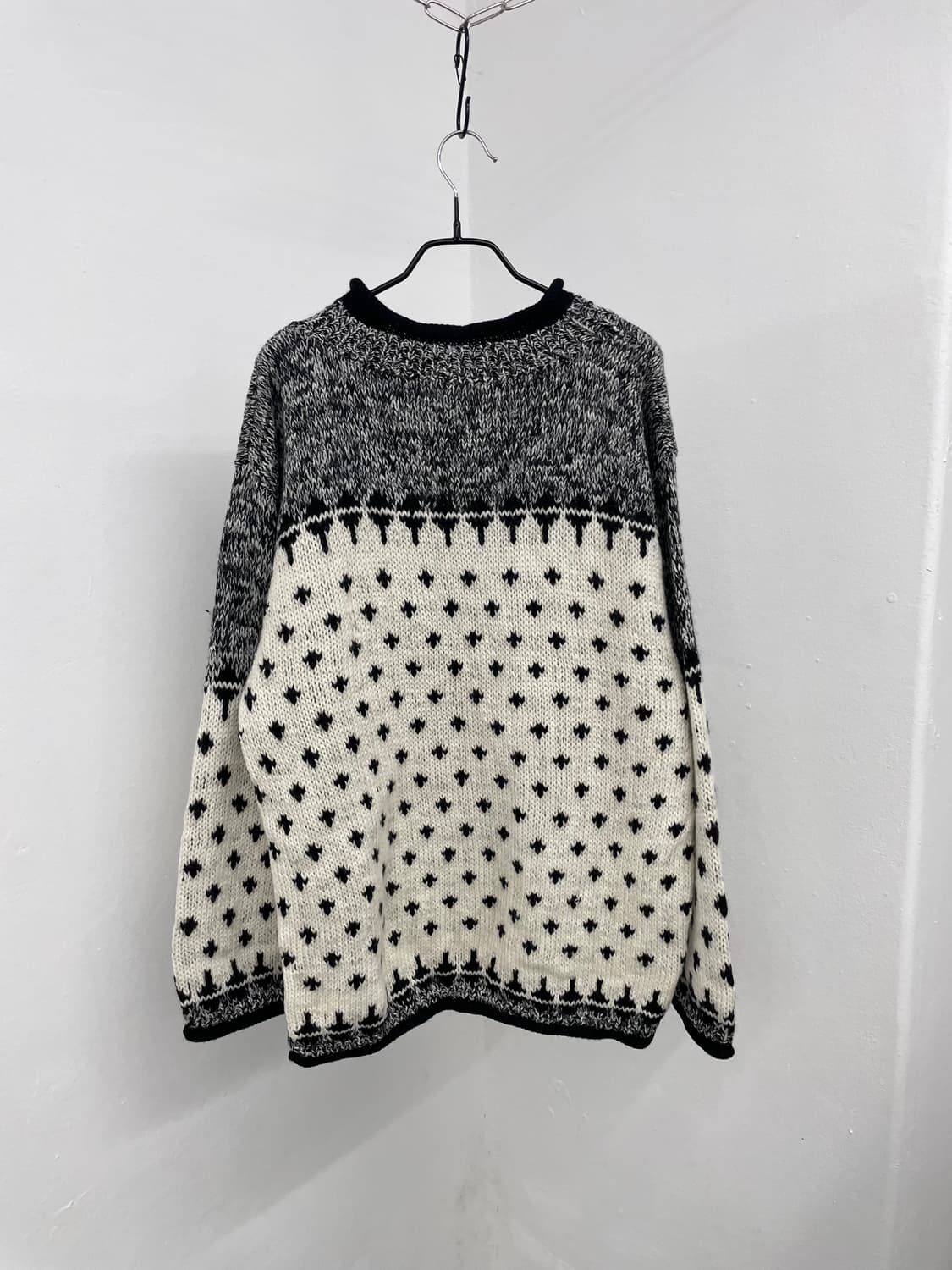 JPN 울 오레오 코위찬 니트 상품이미지7