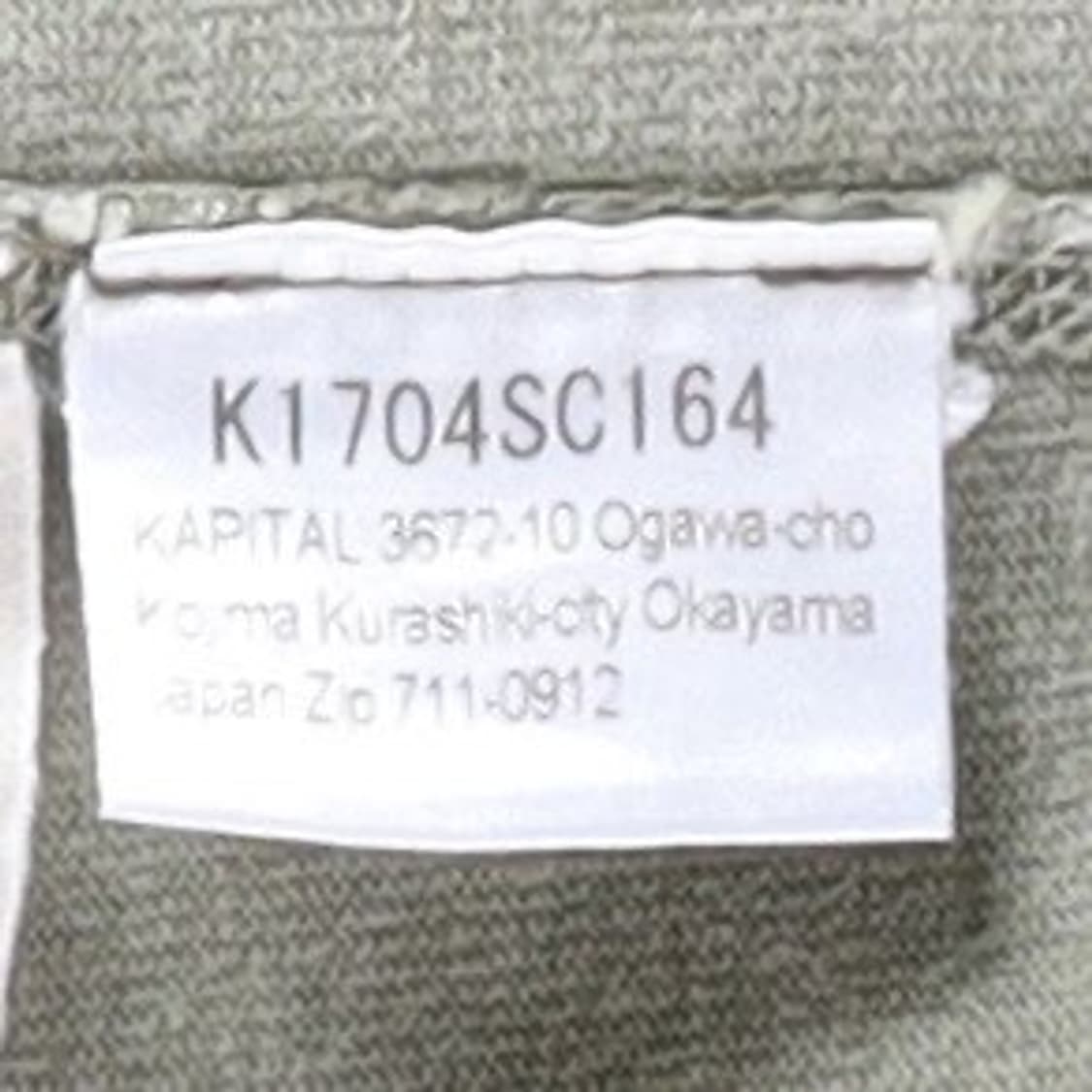 캐피탈 Kapital K.P.A.M. Pocket T-Shirt 상품이미지9