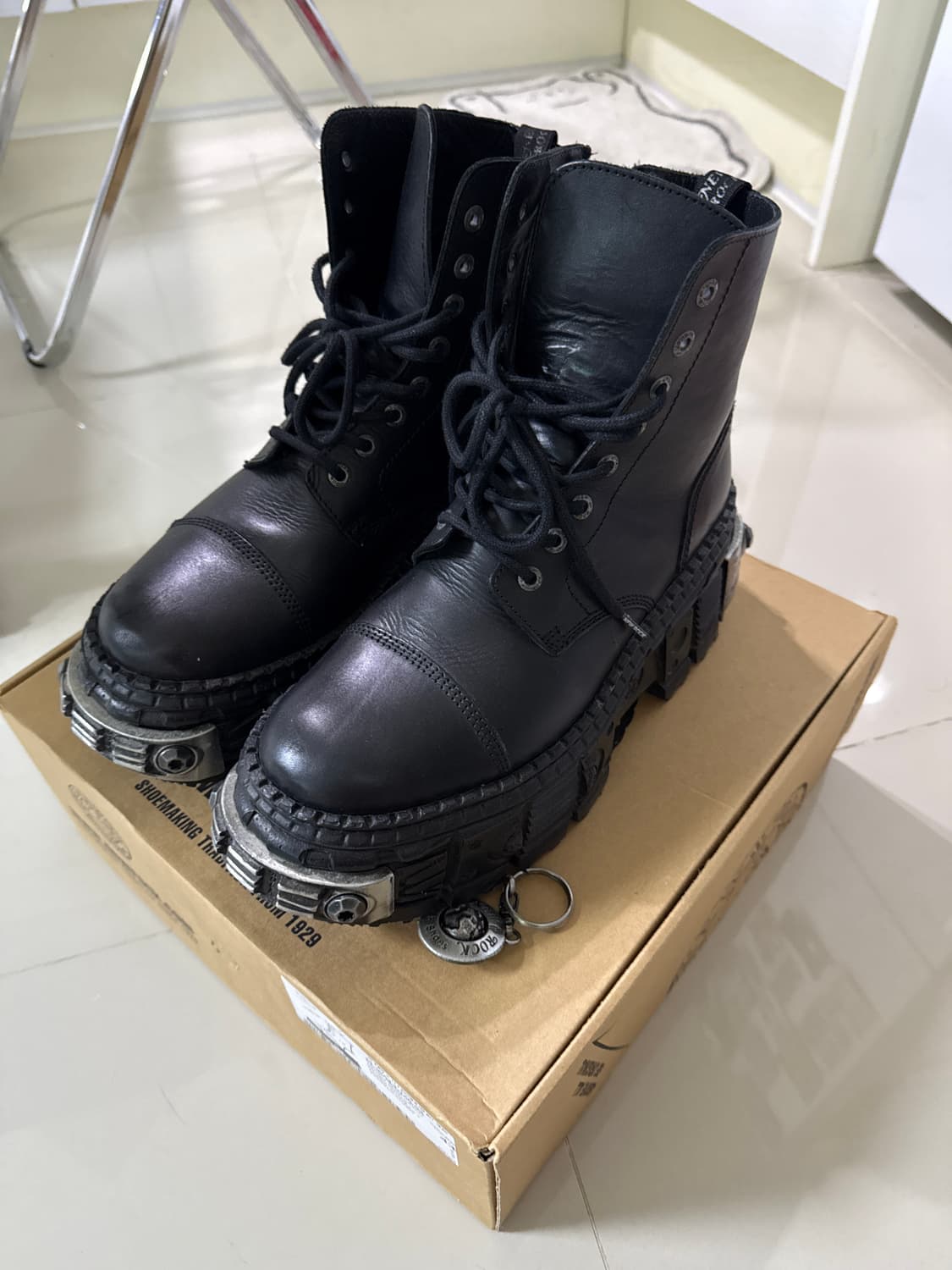 뉴락 탱크 부츠 43 상품이미지2